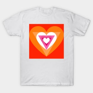 Lesbian hearts T-Shirt